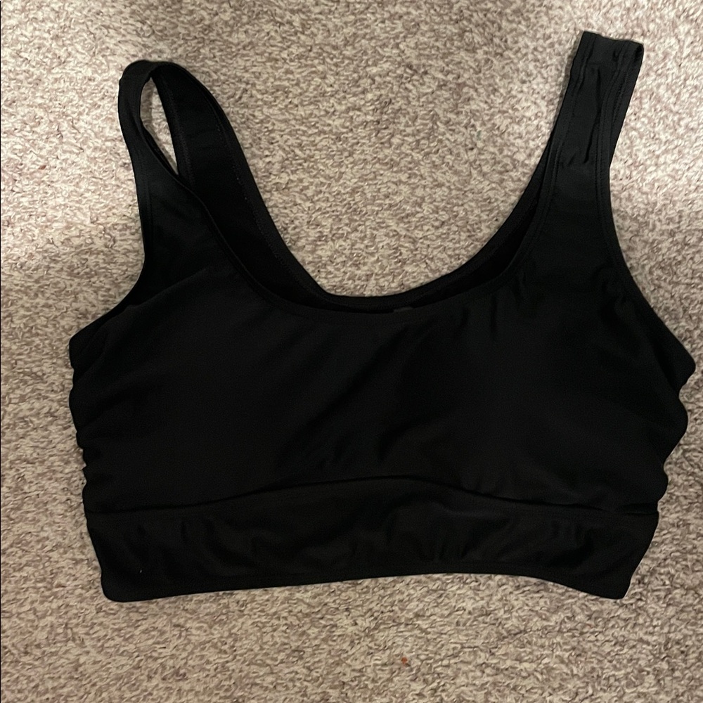 Torrid black wireless scoop bikini top size 1x - Picture 2 of 6